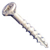 #8 x 2-1/2" Daggerz Dagger-Lok Square-Phillips Flat w/Nibs Type 17 Coarse Wood Screws Zinc (2,500/Bulk Pkg.)