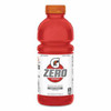 G Zero Sugar Ready-to-Drink Thirst Quencher, 20 oz, Bottle, Fruit Punch - 24 Each