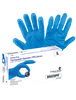 Keto-Handler Plus Thermoplastic Elastomer (TPE), Powder-Free, Industrial-Grade, Blue, 2-Mil, Lightweight, Smooth Finish, 10-Inch Disposable Glove Size 10(XL) 200/Box, 10 Boxes, #8605PF-XL