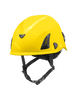 Bullhead Safety Head Protection - Yellow Climbing Style Protective Helmet with Six-Point Ratchet Suspension and Four-Point Chin Strap- Fits Hat Size from 6-1/2" to 8" 1ct, #HH-CH1-Y