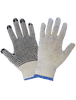 Standard Cotton/Polyester PVC Dotted Glove Men's One Size 300 Pair, #S55D1