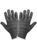 Gray String Knit Glove Men's One Size 300 Pair, #S55G