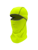 Bullhead Safety Winter Liners High-Visibility Yellow/Green, Shoulder-Length, Multifunctional, Hinged Thermal Balaclava- One Size 12 ct, #WL310-YG