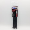 8" Cable Ties, 40 lb, UV-Black, Branded, (20/Bag, 120 Bags)