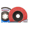 Advantage Ceramic Flap Disc, 4 1/2" X 5/8", Grit 40, Type 29/Angle Fiberglass, (10/pkg)