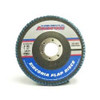 Advantage Utility Zirconia Flap Disc, 7" X 7/8", Grit 36, Type 27/Flat Fiberglass, (10/pkg)