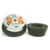 PFX Zirconia Foundry Cup Wheel for Stainless Steel, 6" X 2" X 5/8", Z16, Type 11 (10/pkg)