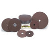 Premium HT Aluminum Oxide Resin Fiber Sanding Discs, 7" x 5/8", Grit A80, Red/Brown, (25/Pkg)