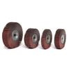 Premium Unmounted Flap Wheels, 6" x 1 1/2" x 1", Grit 100, Aluminum Oxide, (10/Pkg)