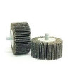 Premium Quick Change Flap Wheel, 1 1/2" x 1" x 1/4", 80 Grit, Aluminum Oxide, (50/Pkg)