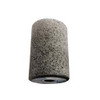 PFX/Germany Grinding Plug, Type 18, 1 1/2" x 2 1/2" x 3/8", Aluminum Oxide (10/Pkg)