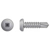 Simpson Strong-Tie #10 x 1-1/2" Self-Drilling Flat Pan Head Screws, Square Drive, 305 Stainless Steel (1000/PKG) #S10T150PDM