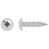 Simpson Strong-Tie #8 x 1" Truss Head Screws, Square Drive, Type 17, 305 Stainless Steel (1,000/Pkg) #S08C100TSM