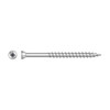 Simpson Strong-Tie #9 X 4" Trim Head Square Drive Deck Screws, 305 Stainless Steel (5/LB) #S09400FB5