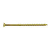 Simpson Strong-Tie .230" x 11" Strong-Drive SDCF Timber CF Screws, Flat Head w/Nibs, Six Lobe, Zinc Yellow (50/Pkg) #SDCP221100-R50