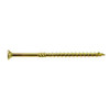 Simpson Strong-Tie .230" x 5-1/2" Strong-Drive SDCF Timber CF Screws, Flat Head w/Nibs, Six Lobe, Zinc Yellow (250/Pkg) #SDCP22512