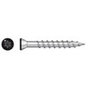 Simpson Strong-Tie #7 x 1-5/8" Trim-Head Deck Screws, 6-Lobe, 316 Stainless Steel, Type 17, Gray 01 (70/Pkg) #T07162FT70GR1