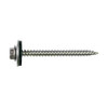 Simpson Strong-Tie #9 x 1-1/2"Hex Head Metal Panel Screws w/ EPDM Washer, 316 Stainless Steel, (100/Pkg) #T09150HWAC