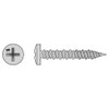 Simpson Strong-Tie #12 x 1" Marine Screws, Phillips Pan Head, 316 Stainless Steel, Sharp Point (1,000/Pkg) #T12J100PXM