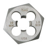 Irwin Hanson Hexagon Metric Dies, 18MM,1.5, 1 7/16", (HCS), #IR-6959 (Qty. 1)