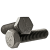 1-1/8"-7 x 4" Partially Threaded Hex Cap Screws Grade 5 Coarse Med. Carbon Plain (USA) (25/Bulk Pkg.)