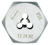 Irwin Hanson® Hexagon Machine Screw Dies (HCS), 1/2"-13NC, 1", #IR-9444 (3/Pkg)
