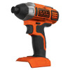 Black+Decker 20V Max Impact Driver - Battery and Charger Not Included #BDCI20B (1/Pkg.)