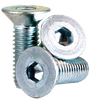 M8-1.25x150 mm Partially Threaded Flat Socket Caps Coarse Alloy Zinc-Bake Cr+3 (200/Bulk Pkg.)