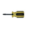 Stanley Products 100 Plus Phillips Tip Stubby Screwdriver, 2 pt x 1-1/2" #64-105-A (1/Pkg.)