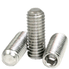 M6-1.00x16 mm Socket Set Screws Flat Point Coarse Stainless Steel A2 (Bulk Qty: 5000pcs  )