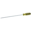 Stanley Products 100 Plus Cabinet Tip Slotted Screwdriver, 3/16" x 10" #66-180-A (1/Pkg.)