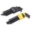 Stanley Products 22 Piece Fractional and Metric Long Arm Hex Key Set #85-753 (4 Sets)