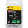 Stanley Products 1/8" x 3/8" Aluminum Rivets, 100 Pack #PAA46-1B (5 Packs)