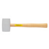Stanley Products White Rubber Mallet, 16 oz #STHT56145 (12/Pkg.)