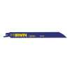 Irwin® Metal & Wood Cutting Reciprocating Blades w/WeldTec, 8", 18 TPI, #IR-372818B (25/Pkg)