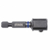 Irwin 2" Impact Socket Adapter, 1/4" Hex #IWAF36238 (3/Pkg.)