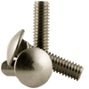 5/16"-18x5", Fully Threaded 316 Stainless Steel Carriage Bolts (250/Bulk Pkg.)
