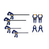 Irwin® Quick-Grip® 8-PC Clamp Set, #IR-IRHT83220 (5/Pkg)