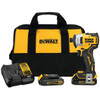 DeWalt ATOMIC 20V MAX Brushless Cordless Compact 1/4" Impact Driver Kit Two Battery Kit (1/Pkg.) DCF809C2