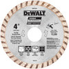 DeWalt  High Performance Diamond Cutting Disc Turbo Universal Concrete 100MM X 2.0MM X 22.23MM (1/Pkg.) DW4724