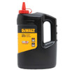 DeWalt 2.5 lbs Chalk - Red (6/Pkg.) #DWHT47057