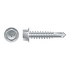 #12-14 x 2" Unslotted Indented Hex Washer Head Screw, #3 Point, Strong-Shield (2000/Bulk Pkg)