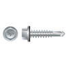 #12-14 x 1-1/4" Unslotted Indented Hex Washer Head Screw, #3 Point, Strong Shield w/Bonded NEO-EPDM Washer (2500/Bulk Pkg.)