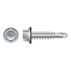 #14-14 x 7/8", #12 Head, Unslotted Indented Hex Washer Head Screw, #1 Point, Strong Shield w/Bonded NEO-EPDM Washer (2500/Bulk Pkg.)