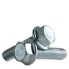 M8-1.25 x 25 MM Fully Threaded Non Serrated Coarse Hex Flange Screw, DIN 6921, 10.9, Zinc CR+3 (900/Bulk Pkg.)