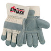 MCR Safety Big Jake Premium A+ Side Leather Work Gloves