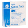 HART Health Gauze Pads, 4" x 4", 10/Box