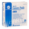 HART Health Gauze Pads, 3" x 3", 25/Box