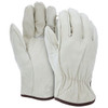 MCR Safety Pigskin CV Grade  Leather Drivers, X-Large, Natural, 12/Pair