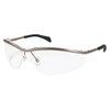 MCR Safety Klondike Metal Eyewear, Metal Frame, Clear Lens, 1/Each